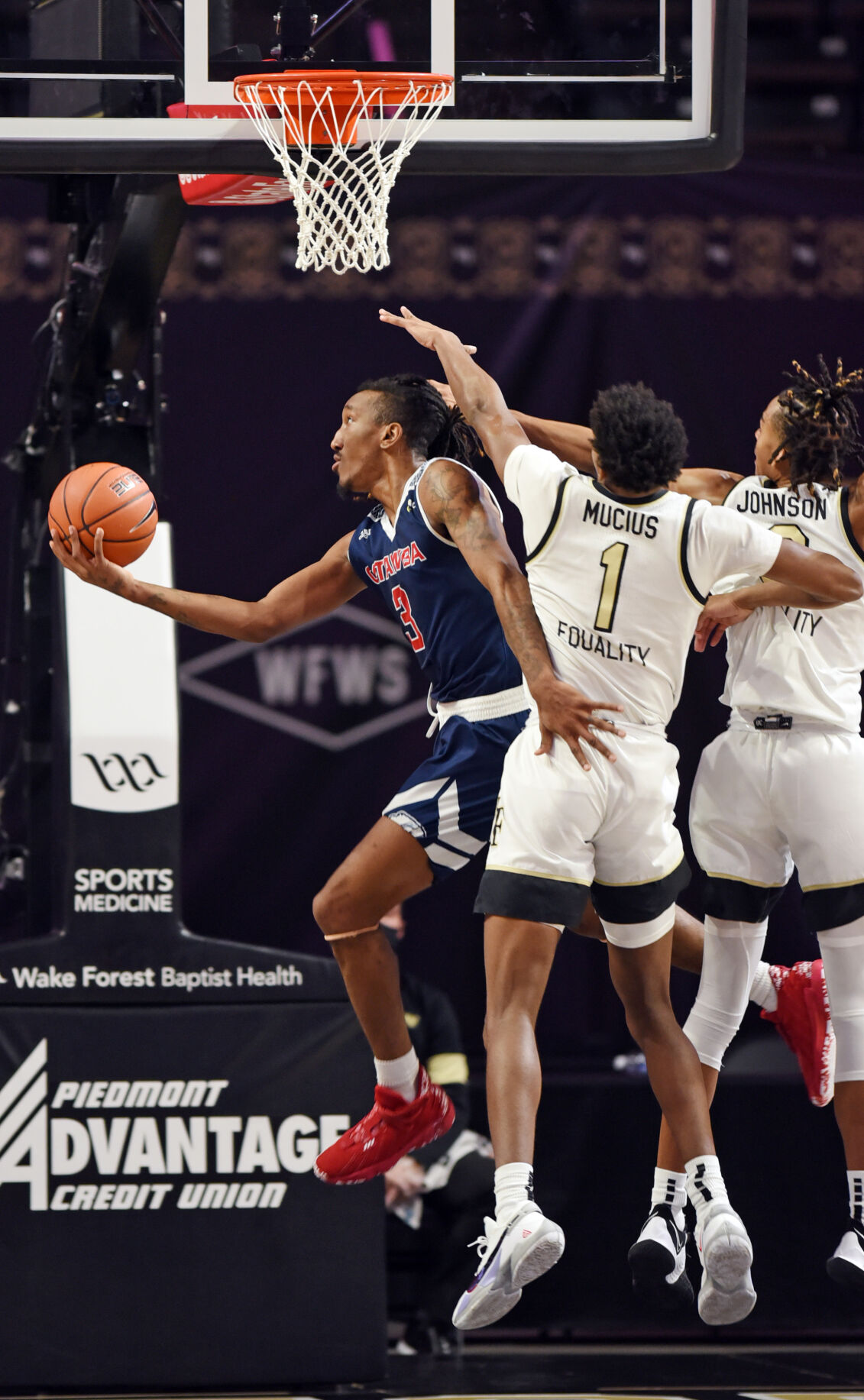 Catawba Wake Forest basketball
